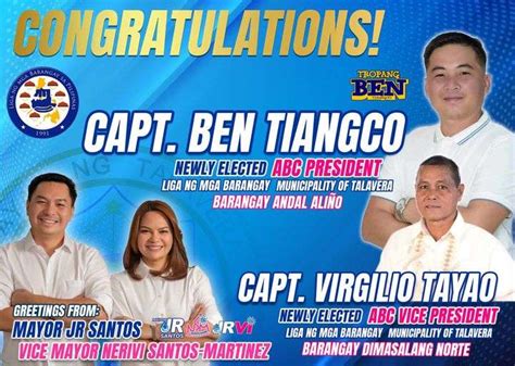 NEWLY ELECTED ABC .